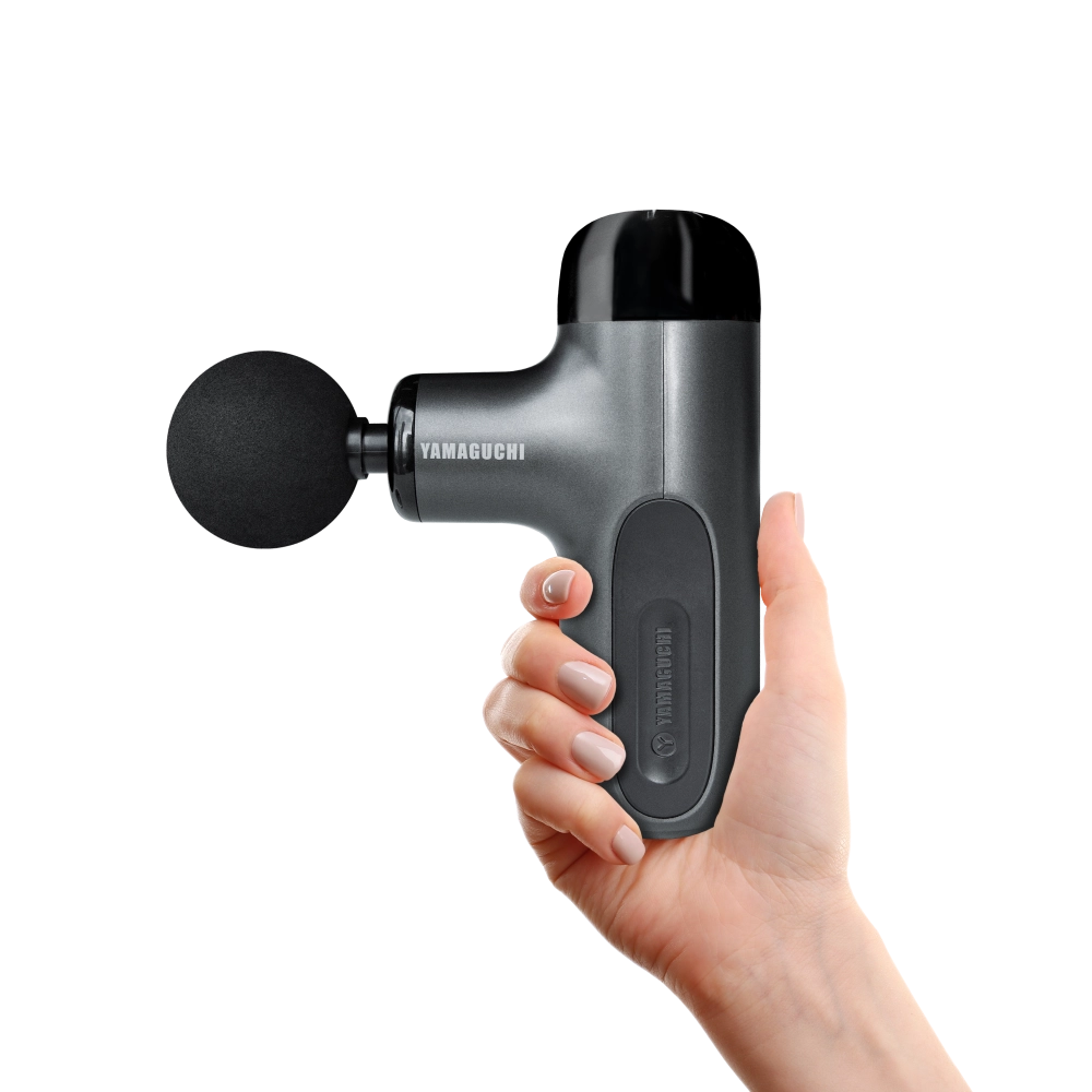 Перкуссионный массажер для тела, спины, шеи, рук, ног -  Yamaguchi Therapy Massage Gun Mini 2