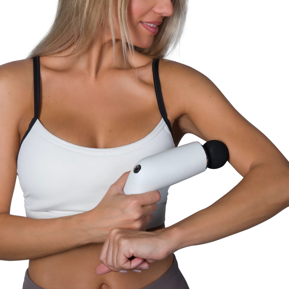 Ударный перкуссионный пистолет массажер для тела Yamaguchi Massage Gun PRO